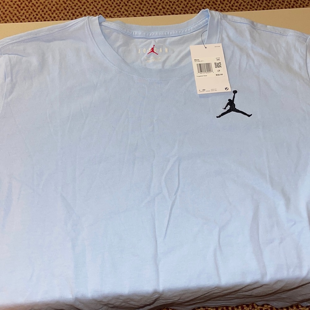 Nike Air Jordan Embroidered Jumpman T-Shirt Size 3xl DC7485 411 NEW with Tags